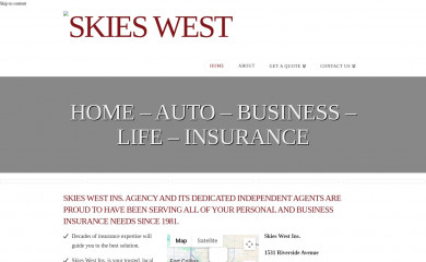 skieswest.com screenshot