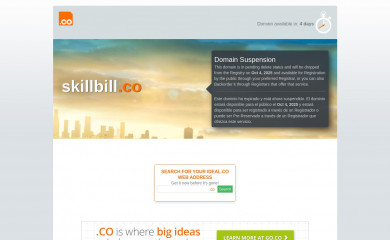 skillbill.co screenshot