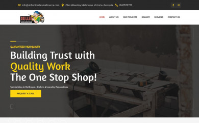 skilledtradiesmelbourne.com.au screenshot