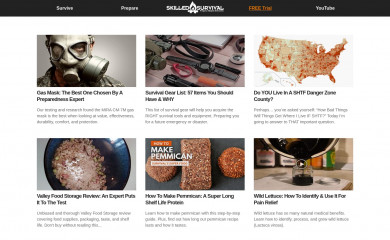 skilledsurvival.com screenshot