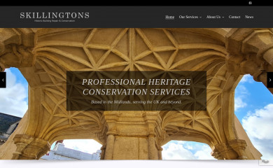 skillingtons.co.uk screenshot