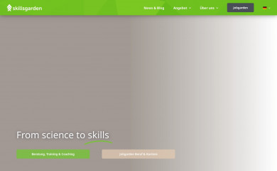 skillsgarden.ch screenshot