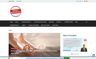 skillreporter.com screenshot