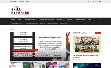 skillreporter.com screenshot