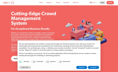 skiplino.com screenshot