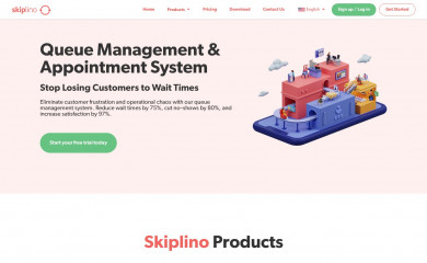skiplino.com screenshot