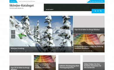 skirejse-kataloget.dk screenshot