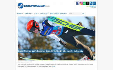 skispringen.com screenshot