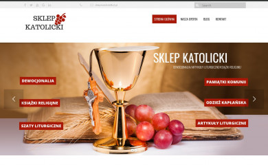 sklepkatolicki.warszawa.pl screenshot