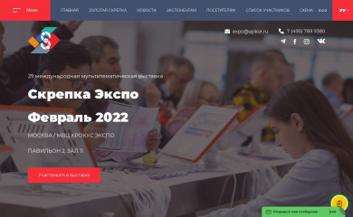 skrepkaexpo.ru screenshot