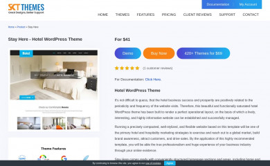 http://www.sktthemes.net/shop/hotel-wordpress-theme/ screenshot