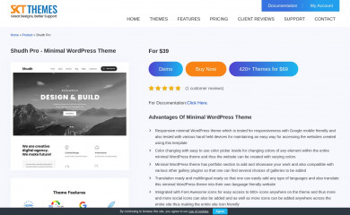 https://www.sktthemes.net/shop/shudh-minimal-wordpress-theme/ screenshot