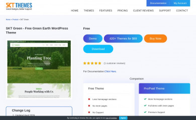 https://www.sktthemes.org/shop/free-green-earth-wordpress-theme screenshot
