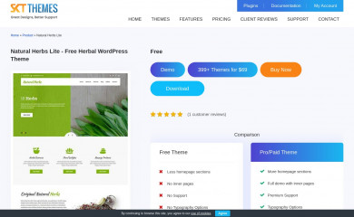https://www.sktthemes.org/shop/free-herbal-wordpress-theme screenshot
