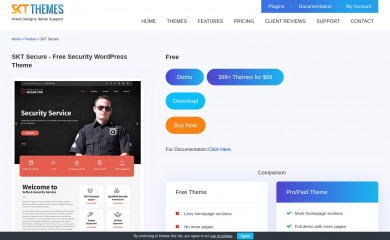 https://www.sktthemes.org/shop/free-security-wordpress-theme screenshot