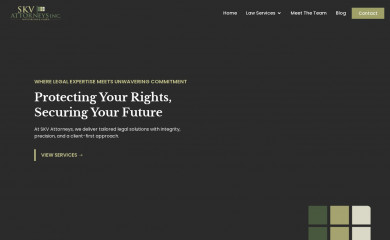 skvattorneys.co.za screenshot