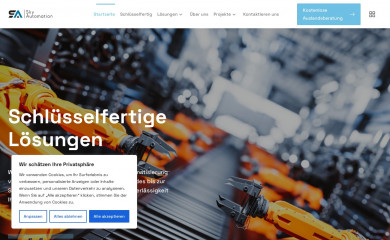 skyautomation.eu screenshot