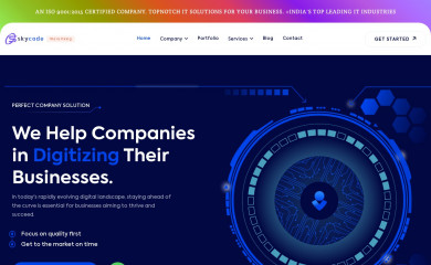 skycode.in screenshot