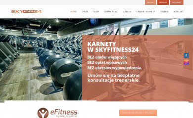 skyfitness24.pl screenshot