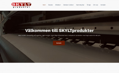 skyltprodukter.com screenshot