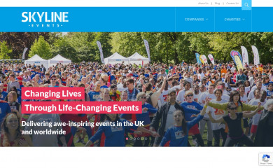 skylineevents.co.uk screenshot
