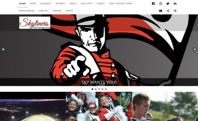 skylinersdbc.org screenshot