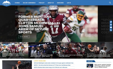 skylinesportsmt.com screenshot