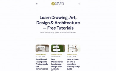 skyryedesign.com screenshot