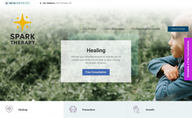 skywardtherapy.com screenshot