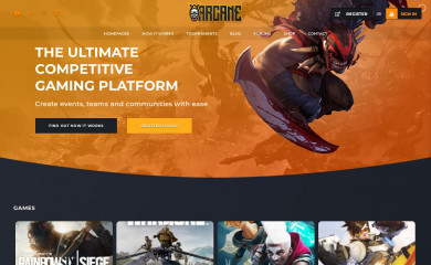 https://www.skywarriorthemes.com/arcane/ screenshot