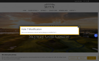 skywaygolfcourse.com screenshot