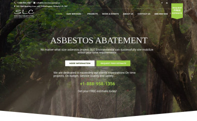 slcenvironmental.ca screenshot