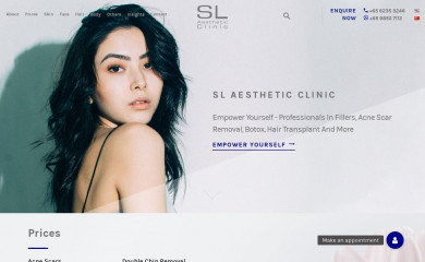 slclinic.com.sg screenshot
