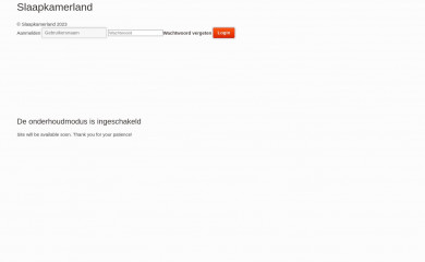 slaapkamerland.nl screenshot