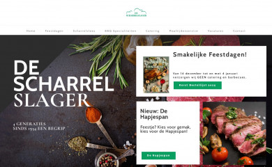 slagerijroyackers.nl screenshot