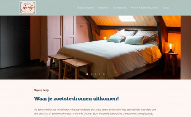 slaperijjantje.nl screenshot