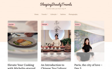 sleepingbeautytravels.com.au screenshot