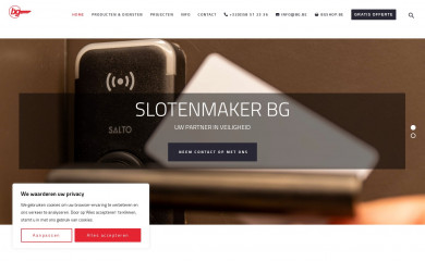 slotenmakerbg.be screenshot