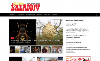 slovosalanov.sk screenshot