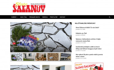 slovosalanov.sk screenshot