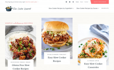 slowcookergourmet.net screenshot