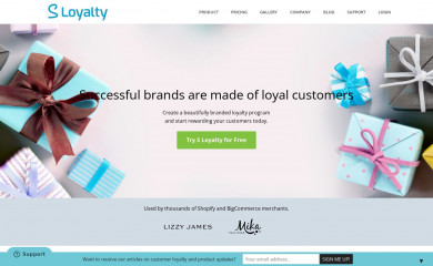 sloyalty.com screenshot