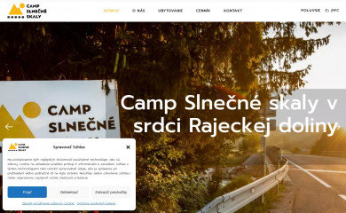 slnecneskaly.sk screenshot