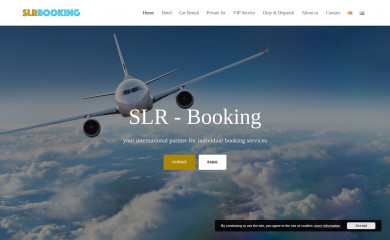 slrbooking.com screenshot