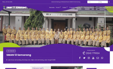 sma13smg.sch.id screenshot