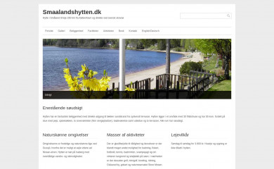 smaalandshytten.dk screenshot
