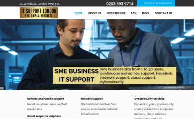 small-business-itsupport-london.co.uk screenshot