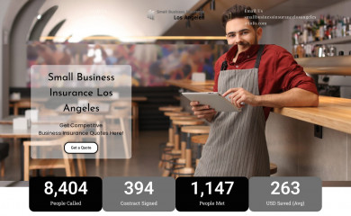 smallbusinessinsurancelosangeles.com screenshot
