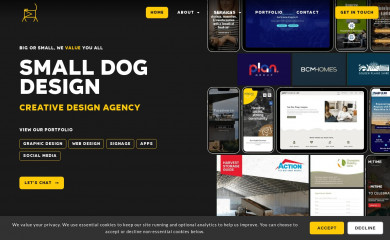http://smalldog.com.au screenshot