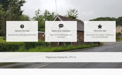 smalldolehall.org.uk screenshot